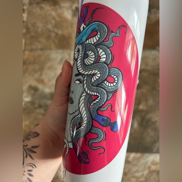 Insulated bottle Medu-zzz-a. Comes with a straw. - Picture 3 of 4